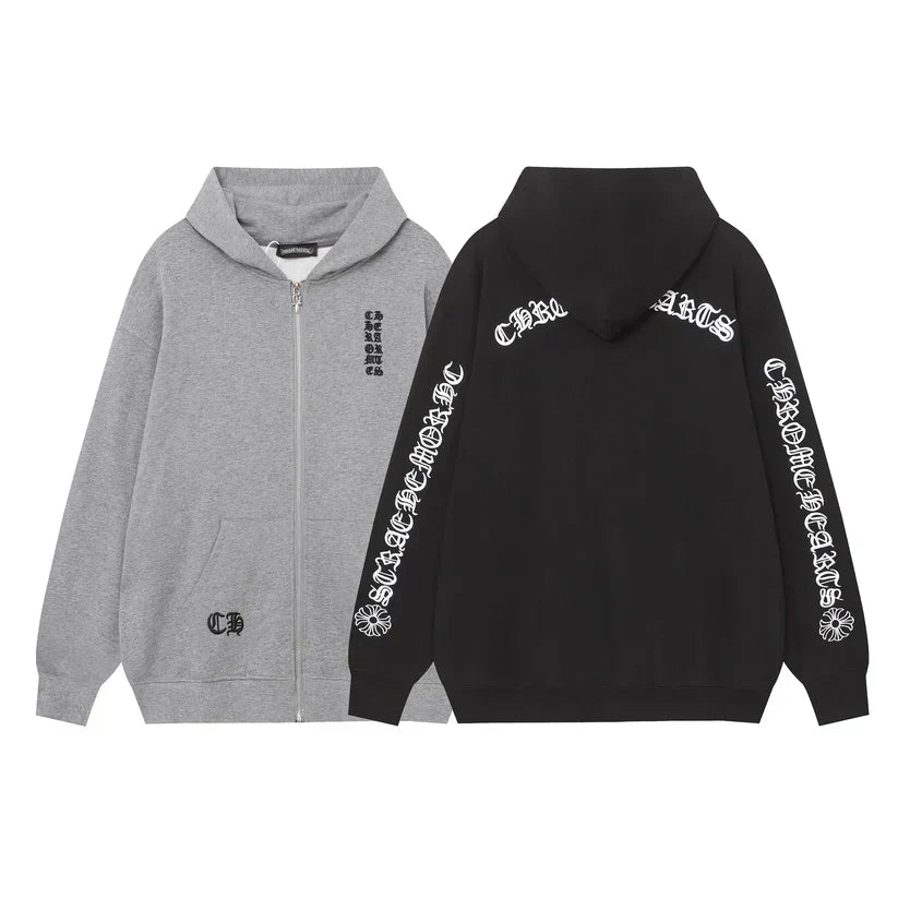 Chrome Hearts New Zip Up Hoodie 9811