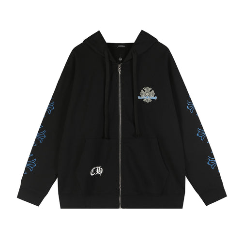 Chrome Hearts New  Zip Up Hoodie -TQ72
