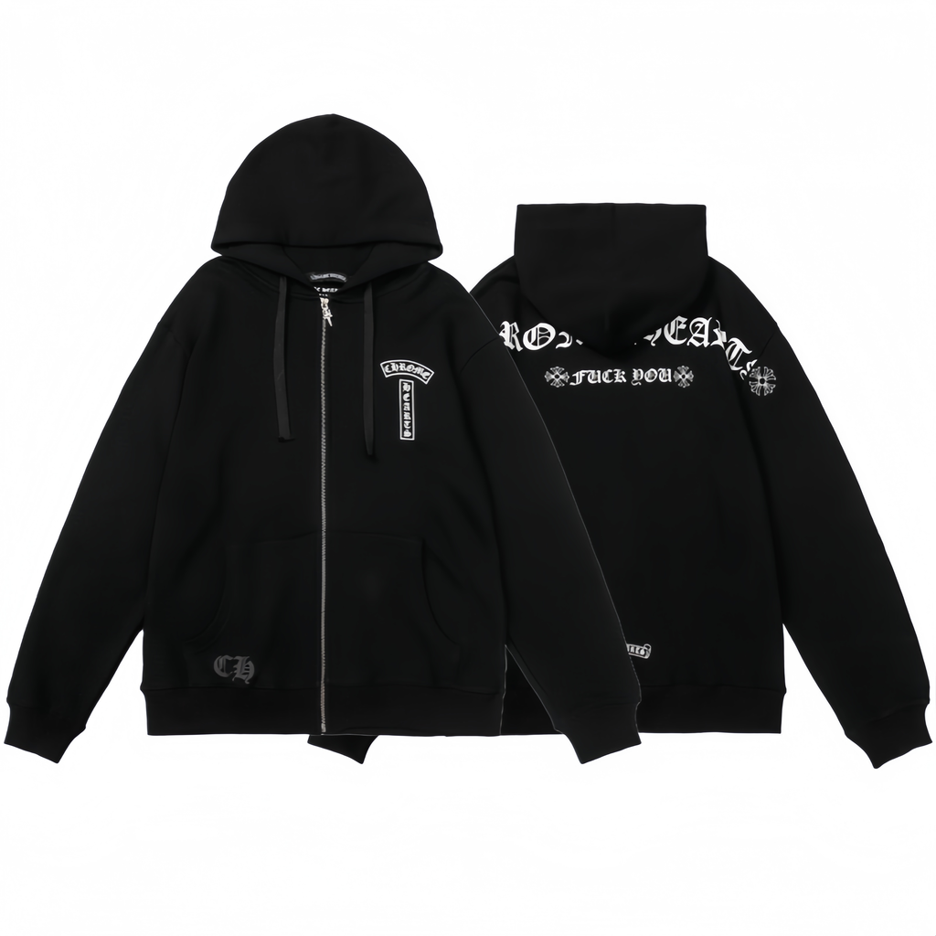 Chrome Hearts New Zip Up Hoodie -830