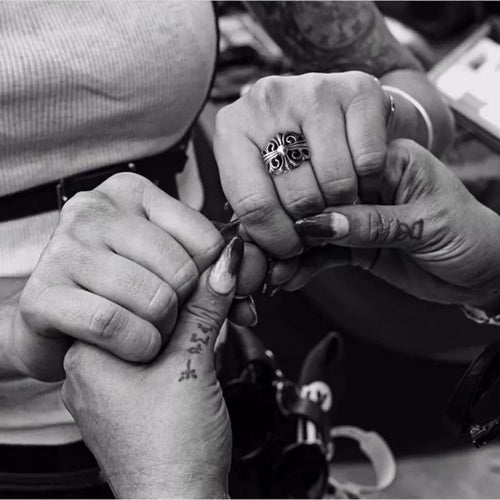 CHROME HEARTS KEEPER RING 3