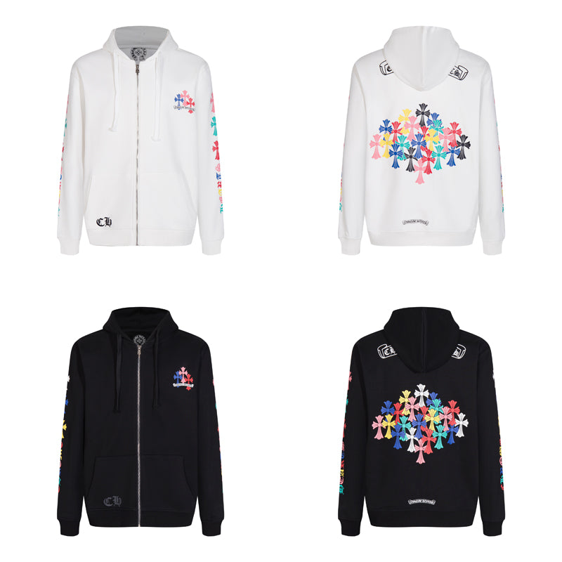 Chrome Hearts New Zip Up Hoodie -5015